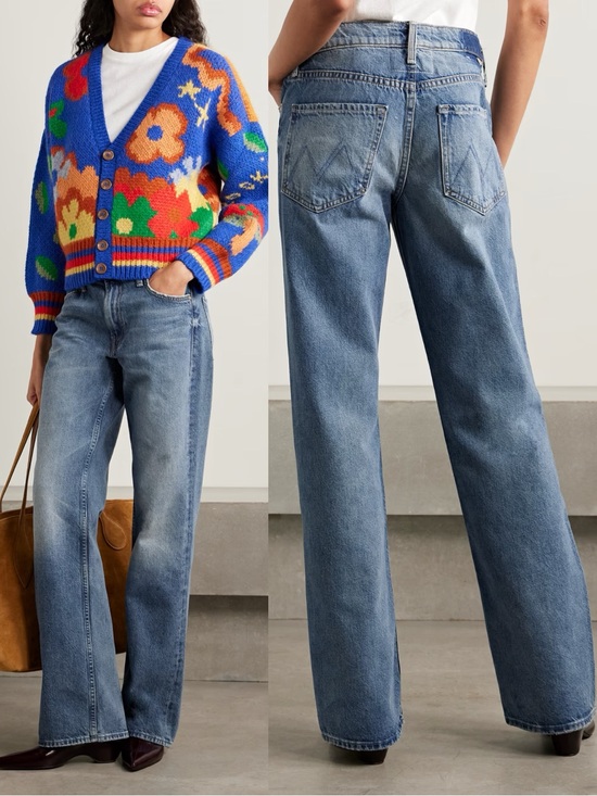 MOTHER Denim - MOTHER SUPERIOR Jeans Reifler After Blue Size 24